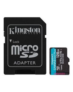 Kingston Canvas Go Plus 128GB Micro-SDXC+ ADAP