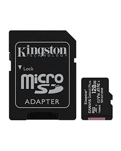 Kingston Canvas Select  Plus 128GB Micro-SDHC+ ADAP