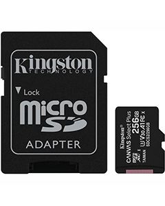 Kingston Canvas Select  Plus 256GB Micro-SDHC+ ADAP