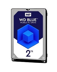 WD 2.5 Blue  2TB 5400RPM SATA-3 128MB