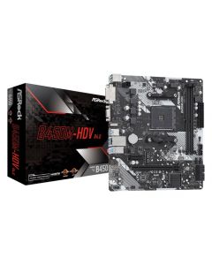 ASRock AM4 B450M-HDV R4.0 uATX 