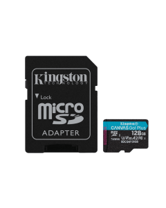 Kingston Canvas Go! Plus Gen4 128GB Micro-SDXC+ ADAP