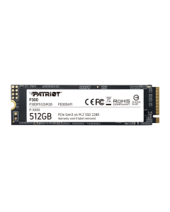 Patriot SSD P300 512GB PCie 3.0 NVMe