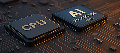 The AI Evolution of Processors: CPUs and NPUs