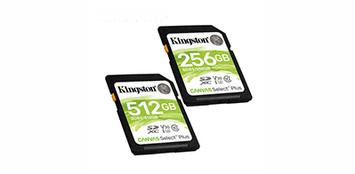 Canvas Select Plus SD Card for HD 1080p and 4K Video Cameras 