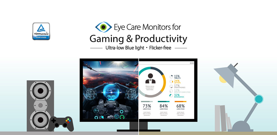ASUS eye care monitors | by Tier One