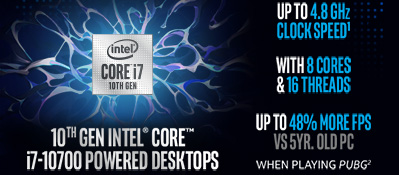 Connect the world with 10th Gen Intel® Core™ i7