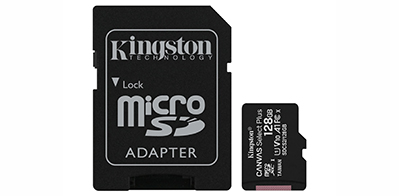 Canvas Select Plus 128GB Micro-SDHC+ ADAP